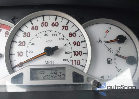 2006 Toyota Corolla S из США, поврежденный, VIN 2T1BR32E76C646224